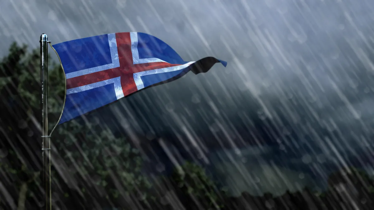 Lluvias en Islandia en enero
