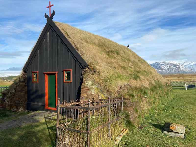 Iglesia de Turf, Islandia