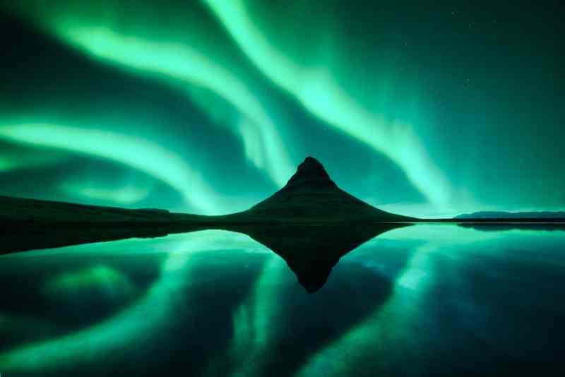 Aurora boreal, Islandia