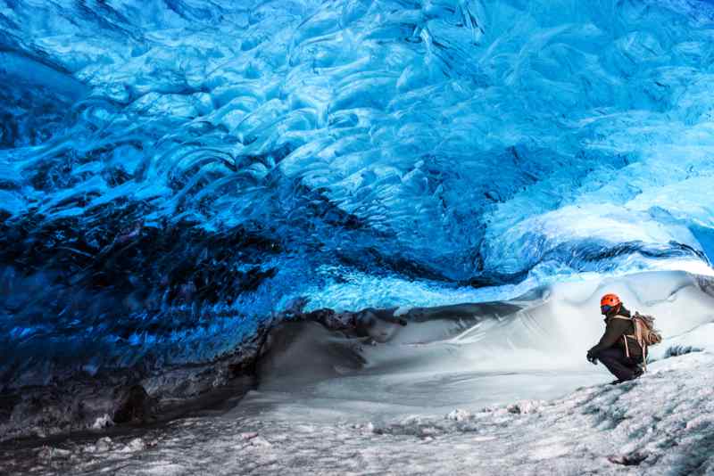 Cuevas de hielo, Islandia