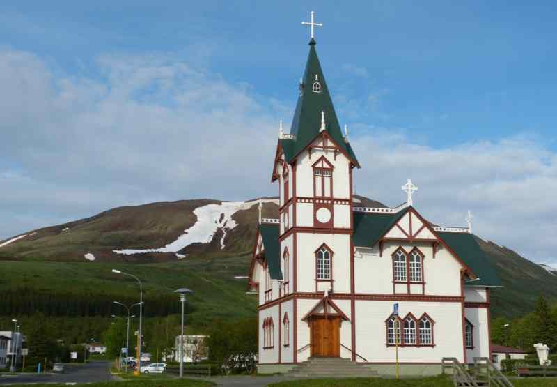 Iglesia de Husavik