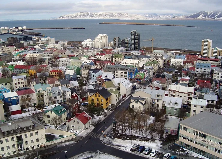 El tiempo en Reikiavik en marzo